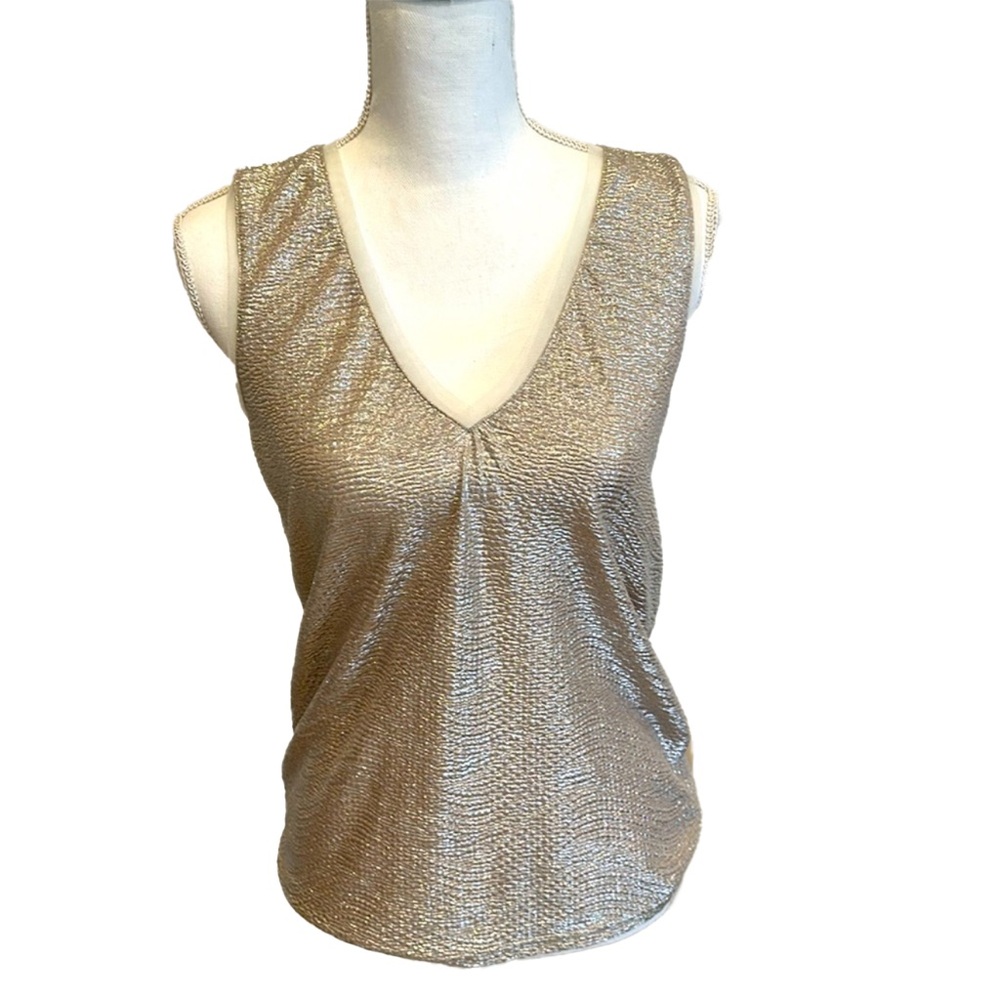 Reiss Gold top size Medium